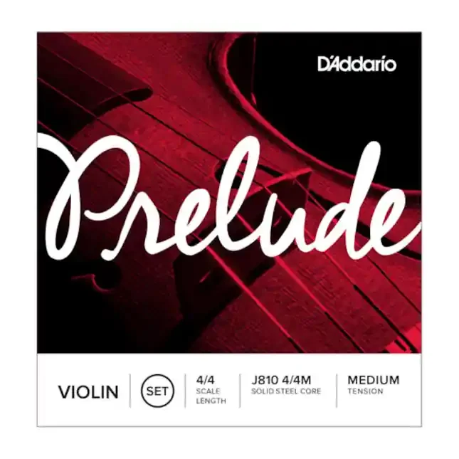 Prelude By D‘Addario 4/4 Violin String Set – Medium Tension