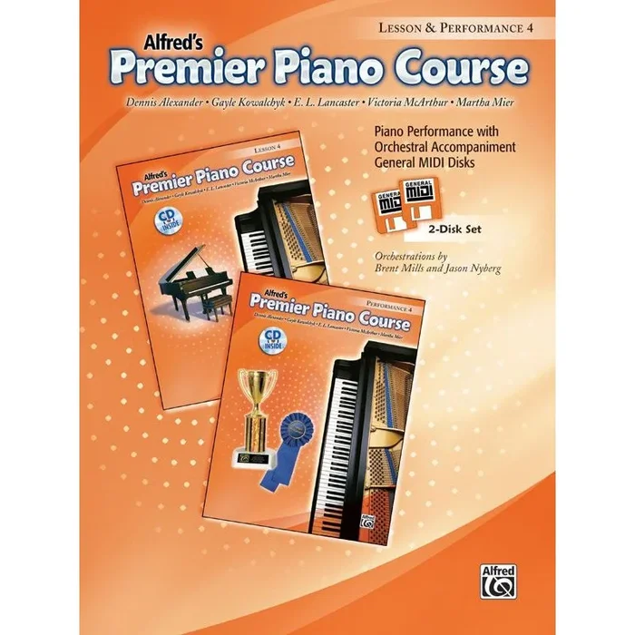 Premier Piano Lesson 4 Gm Disk