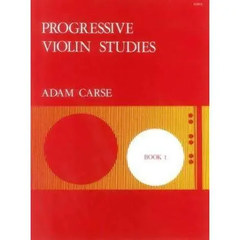 Progressive Violin Exercises – Adam Carse