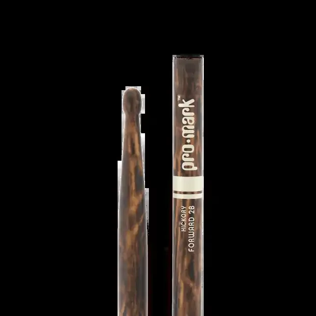 Promark Classic Forward 2B FireGrain Hickory Drumstick, Oval Wood Tip