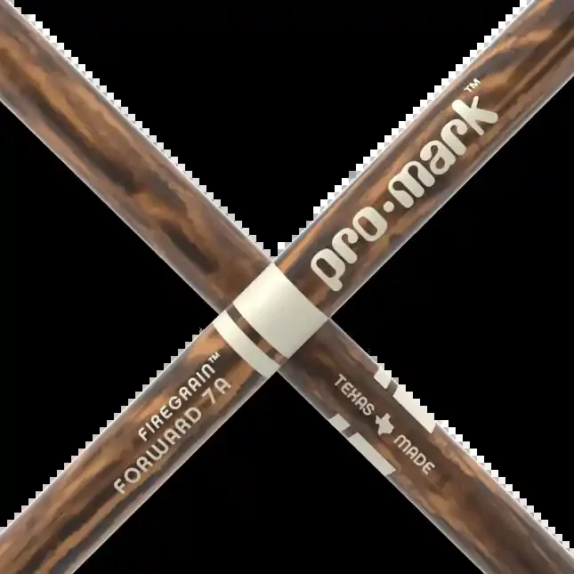 ProMark Classic Forward 7A FireGrain Hickory Drumstick – Oval Wood Tip