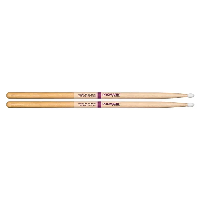 ProMark Hickory 5A “Pro-Grip” Nylon Tip drumstick