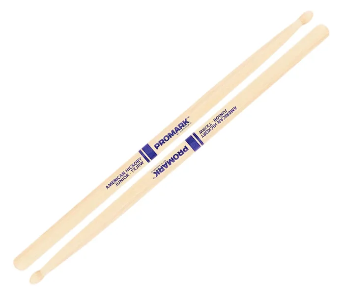 Promark Hickory Jr “Junior ” Wood Tip Drumsticks