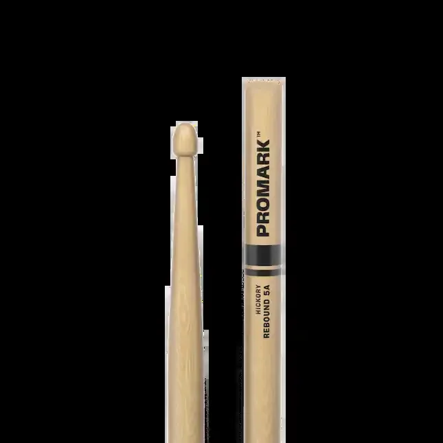Promark Rebound 5A Hickory Drumstick, Acorn Wood Tip