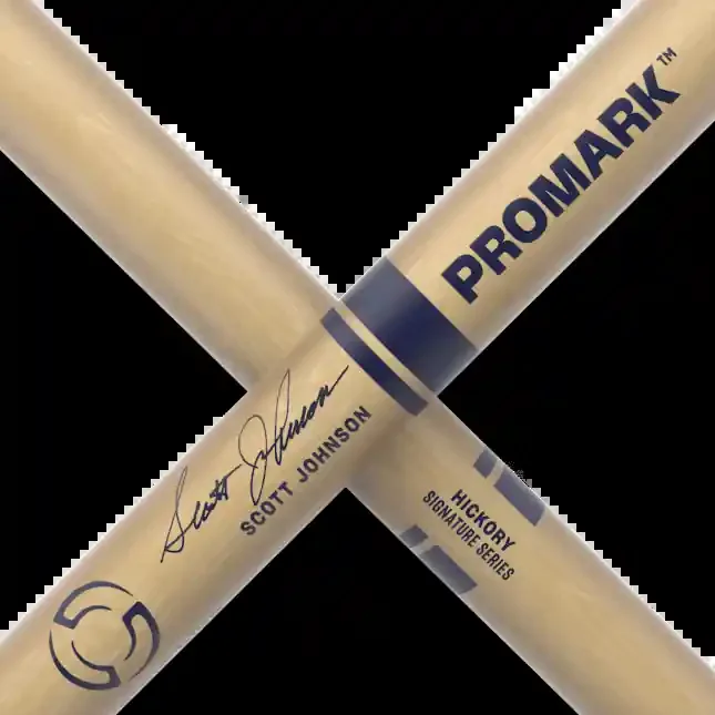 ProMark Scott Johnson Hickory Drumstick – Wood Tip