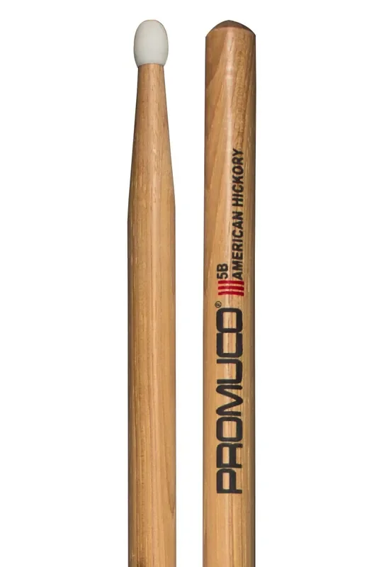 Promuco Drumsticks Hickory 5B Nylon Tip