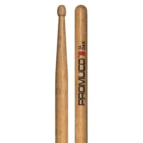 Promuco Oak Drumsticks – Wood Tip