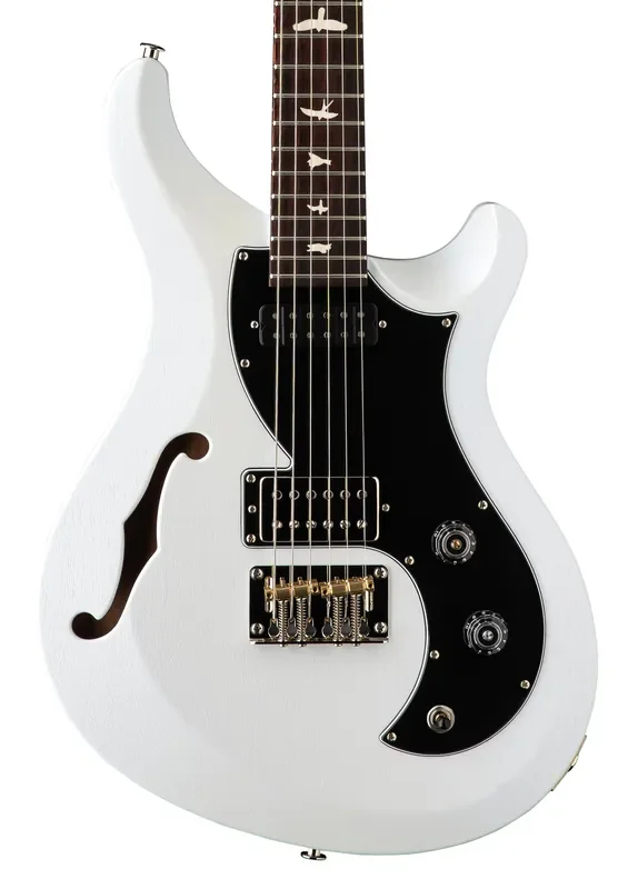 PRS S2 Vela Semi-Hollow Satin – Pearl White