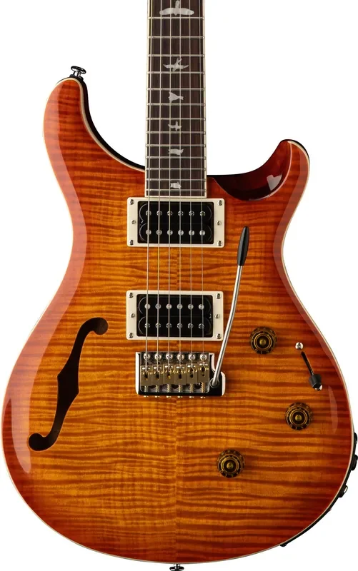 PRS SE Custom 24 Semi-Hollow Piezo – Vintage Sunburst