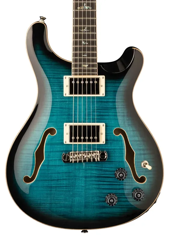 PRS SE Hollowbody II Piezo – Peacock Blue