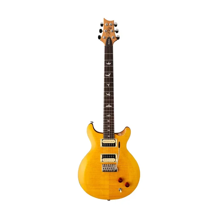 PRS SE Santana Electric Guitar w/Bag, Santana Yellow