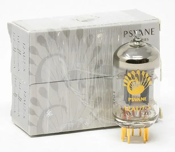 PSVANE 12AU7 Art Series Vacuum Tube – Premium Audiophile & Guitar Amplifier Upgrade