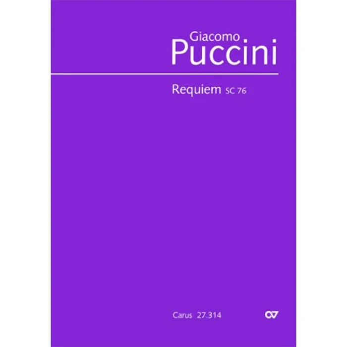 Puccini, Giacomo – Requiem SC76