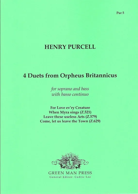 Purcell Four Duets from Orpheus Britannicus