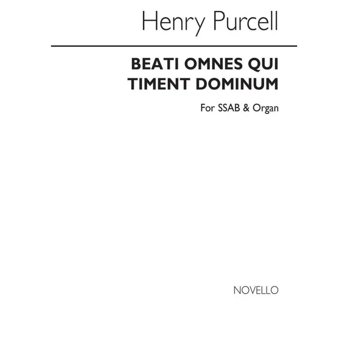 Purcell, Henry – Beati Omnes Qui Timent Dominum