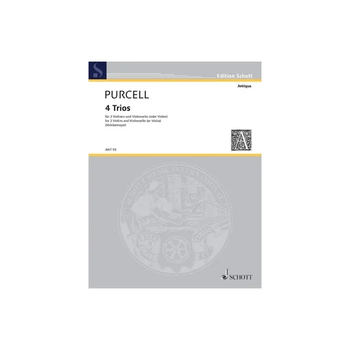 Purcell, Henry – Four Trios