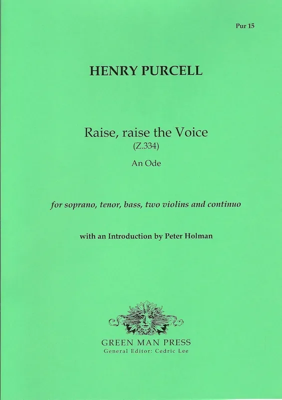Purcell Raise, raise the Voice