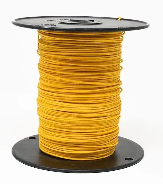 Pushback Wire 22 – 1000ft Reel (yellow) Max Voltage 600V