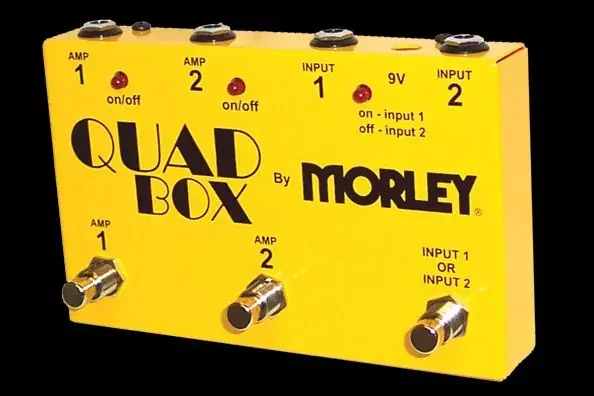 Quad Box Guitar and Amplifier Switcher by Morley