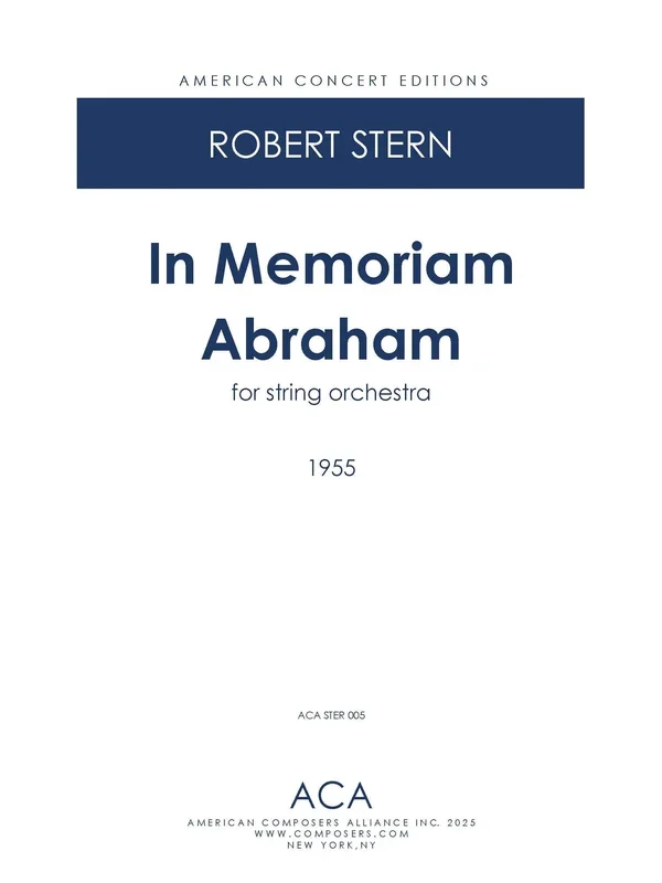 R. Stern: In Memoriam Abraham