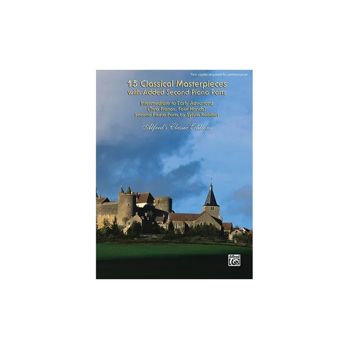 Rabinof, Sylvia – 15 Classical Masterpieces (Added 2nd Piano Parts)
