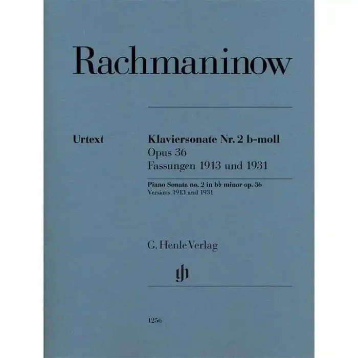 Rachmaninov, Sergej Piano Sonata no. 2 in b flat minor op. 36