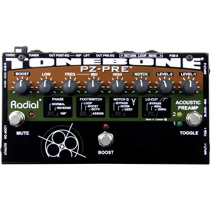 Radial PZ-PRE – Acoustic Instrument Preamp