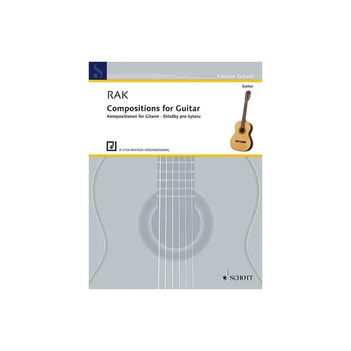 Rak, Stepán – Compositions for Guitar