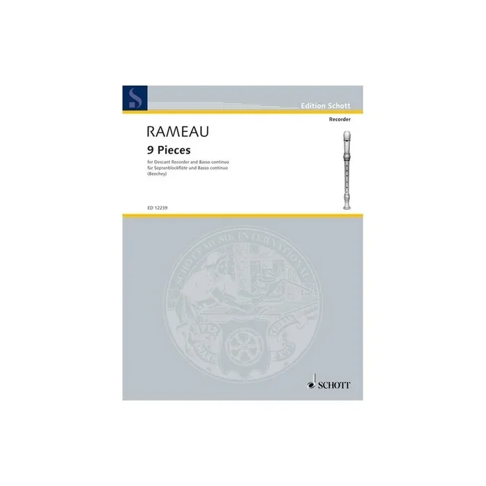 Rameau, Jean-Philippe – 9 Pieces