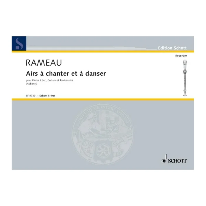 Rameau, Jean-Philippe – Airs à chanter et à danser