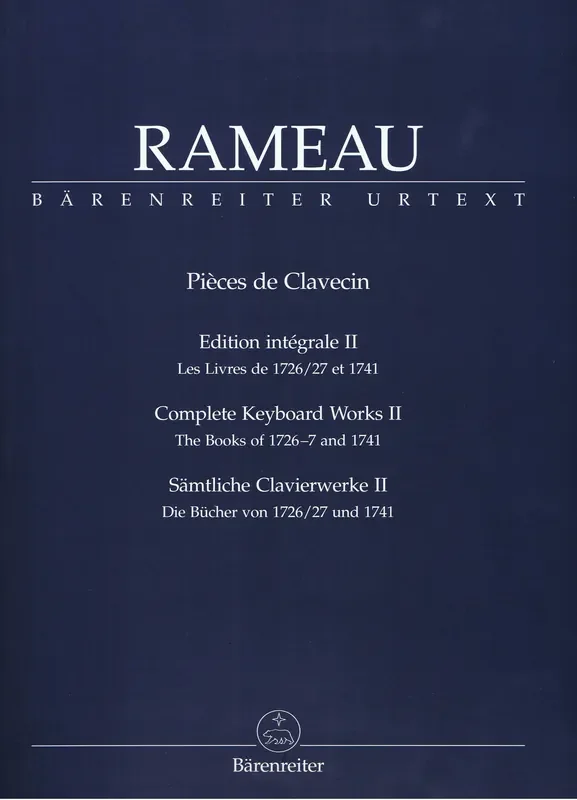 Rameau Pièces de Clavecin, Vol. II