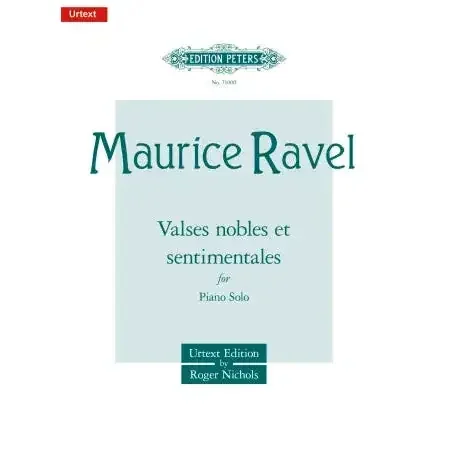 Ravel, Maurice Valses nobles & sentimentales (piano)
