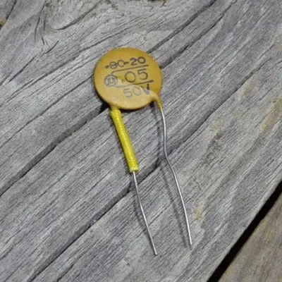 Re-Issue “F66” 1966 Ceramic Capacitor – 0.05 µF