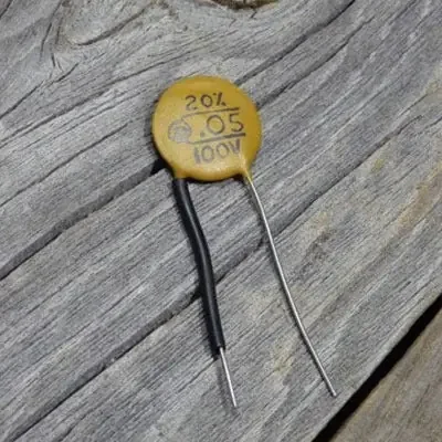 Re-Issue “F69” 1969 Ceramic Capacitor – 0.05 µF