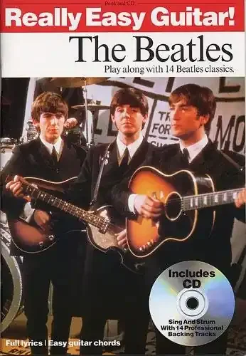 Really Easy Guitar! The Beatles – With CD (pre owned)