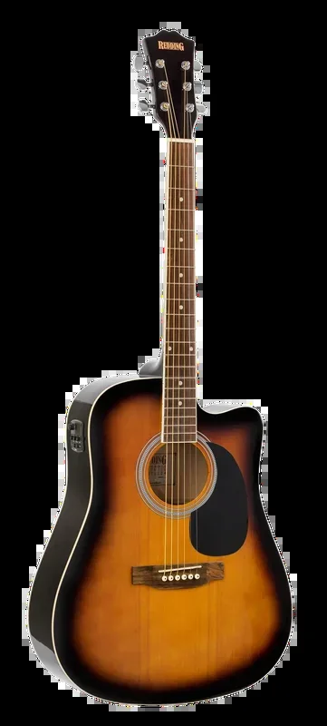 Redding Dread Steel String A/E Guitar Tobacco Sunburst