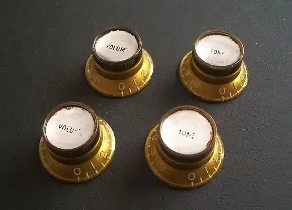 Reflector Knob Set Gold (Set Of 4)