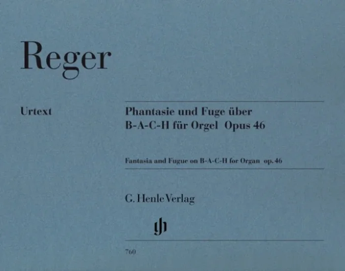 Reger: Fantasy & Fugue on B-A-C-H Op 46 Organ