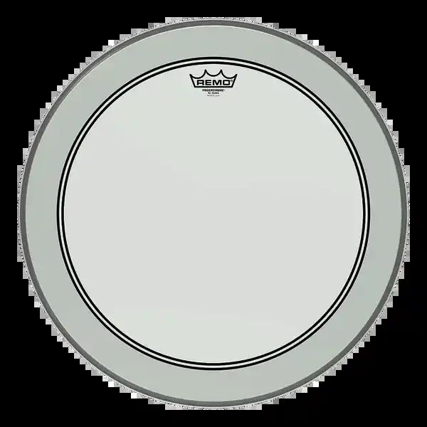 Remo 24″ Clear Powerstroke P3 Bass Drum Head / Skin + Falam Patch