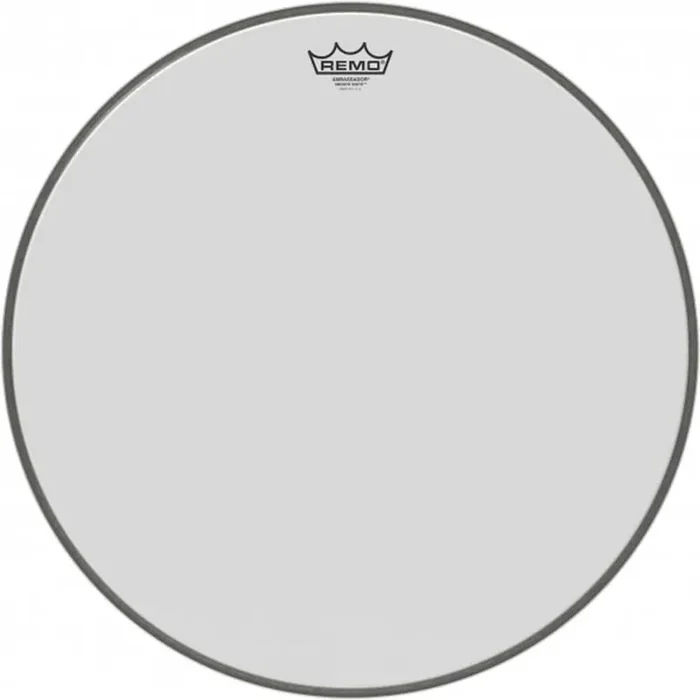 Remo BR-1222-00 Ambassador Smooth White Bass Drum Head 22”
