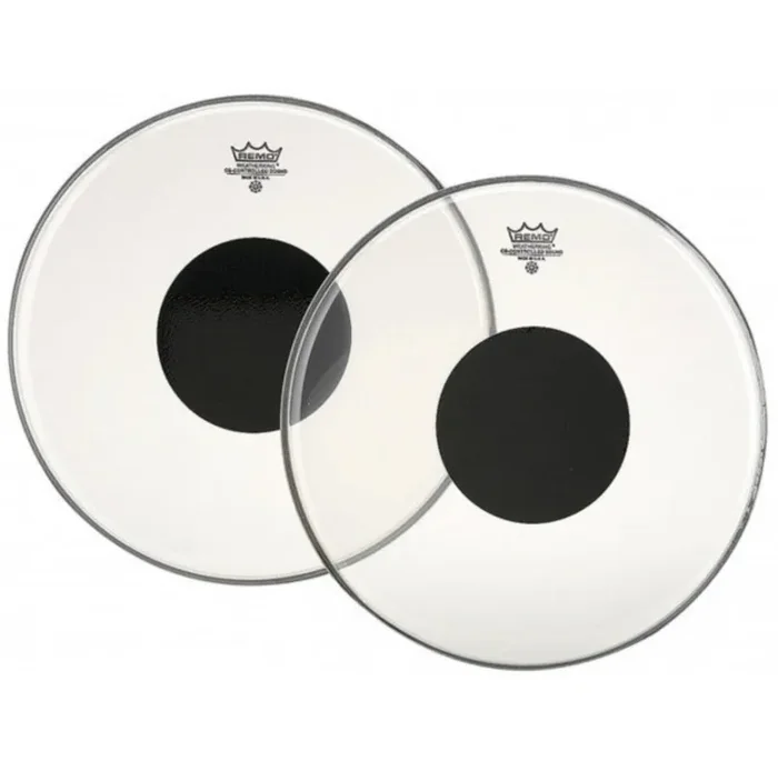 Remo Controlled Sound Clear w/ Black Dot 16″