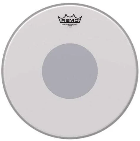 Remo Controlled Sound Coated Bottom Black Dot 8”