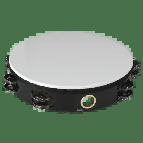 Remo Economy Tambourine – Quadura Black, 10″