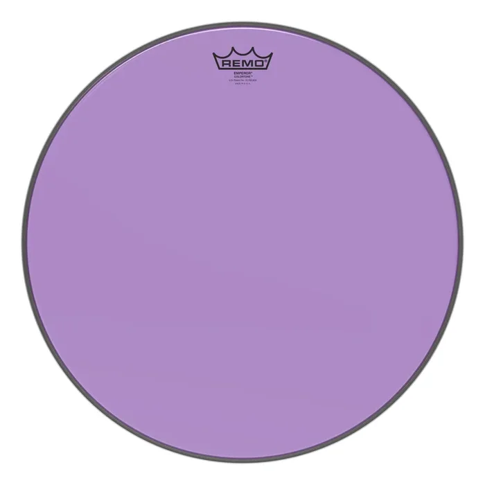 Remo Emperor Colortone Purple Drumhead 18″