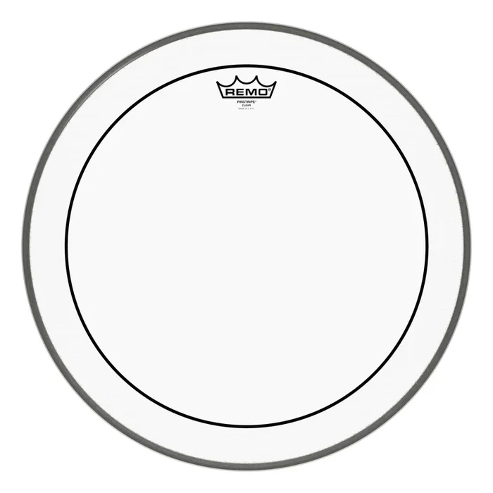Remo Pinstripe Clear Ambassador Drumhead 20″
