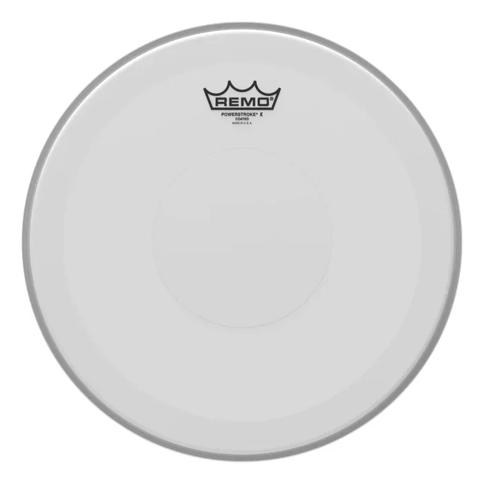 Remo Powerstroke P3 X Coated Drumhead – Coated Top Clear Dot 13″