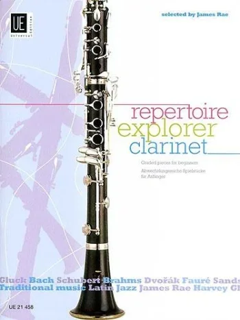 Repertoire Explorer: Graded Pieces 1-3: Clarinet (James Rae)
