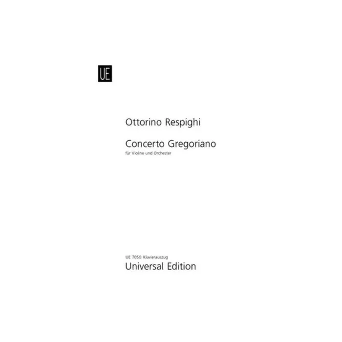 Respighi, Ottorino – Concerto Gregoriano
