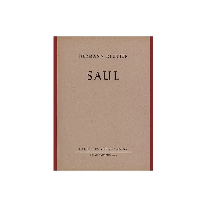 Reutter, Hermann – Saul op. 33