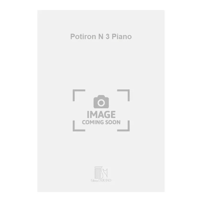 Rhené-Baton, E. – Potiron N 3 Piano